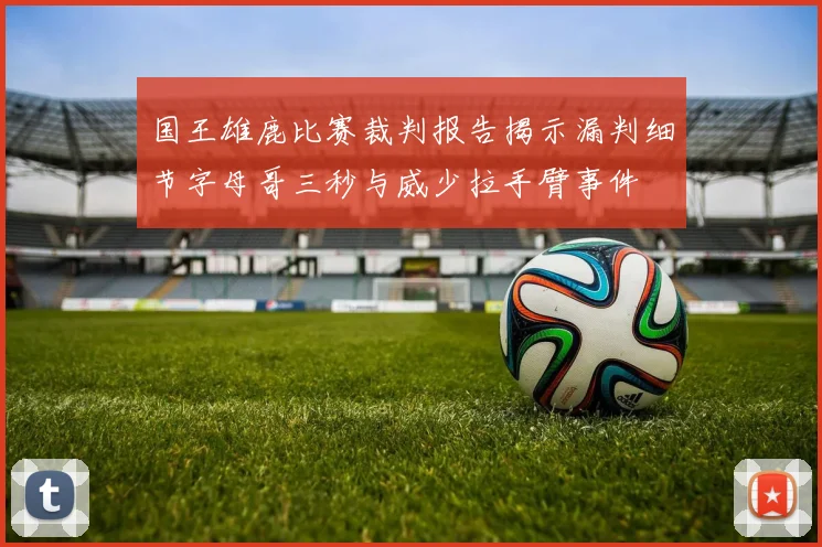 国王雄鹿比赛裁判报告揭示漏判细节字母哥三秒与威少拉手臂事件