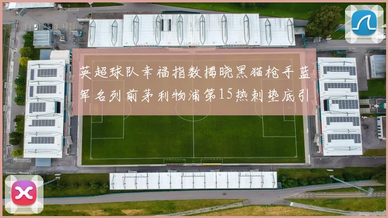 英超球队幸福指数揭晓黑猫枪手蓝军名列前茅利物浦第15热刺垫底引关注